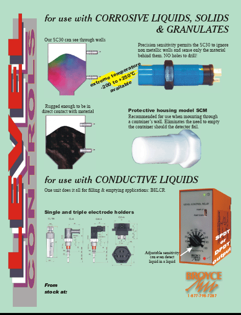 level controls